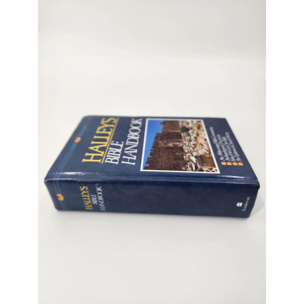 Halleys Bible Handbook Henry H Halley Zondervan Hardcover Commentary Archaeology